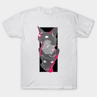 Cat, Cat, & Cat T-Shirt